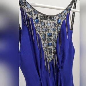 100% Silk High Low Dress